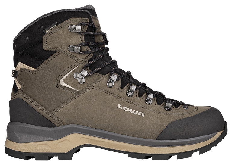 Lowa Wanderschuhe Ranger GTX (Trekking, Nubukleder, wasserdicht) steinbraun/gum Herren